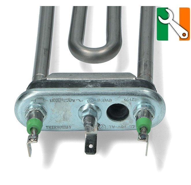 Indesit, Hotpoint, Whirlpool Washing Machine Heater Element C00094715, 88-IN-17, Washing Machine Spare Parts Ireland - buy online from Appliance Spare Parts Direct, County Laois, Ireland