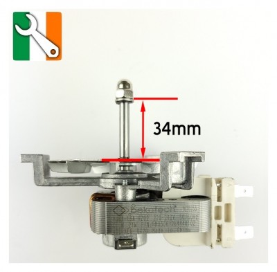 LOGIK Main Oven Fan Motor 264440102, 264440148 - Rep of Ireland - Buy Online from Appliance Spare Parts Direct.ie, Co. Laois Ireland.